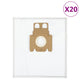 Sacs d'aspirateur Vidaxl pour Miele K 20 Sts