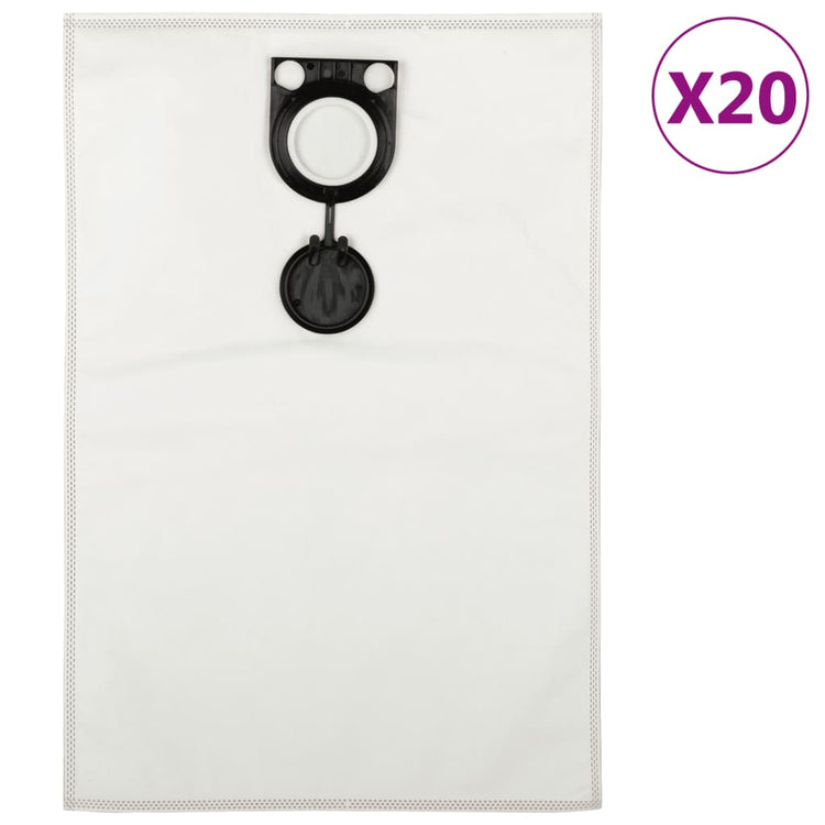 Sacs d'aspirateur Vidaxl pour Starmix à gaz 20 STS