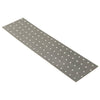 Plaques de vidaxl perforées 20 pcs 2 mm 400x100 mm en acier galvanisé