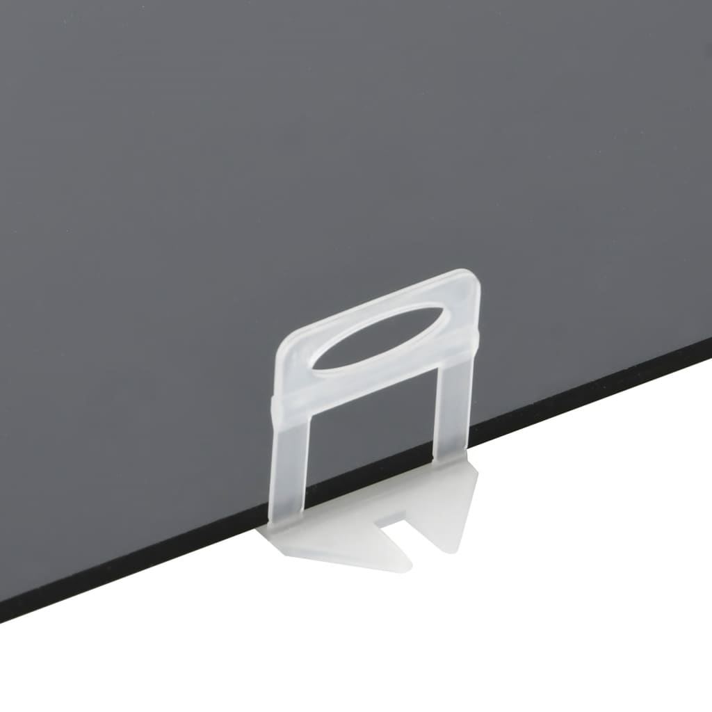 Pinces de nivellement Vidaxl pour tuiles 2500 PCS 1 mm