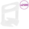 Pinces de nivellement Vidaxl pour tuiles 2500 ST 1,5 mm