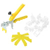 Système Vidaxl nivelling pour tuiles 500 coins 2500 pinces 1 mm