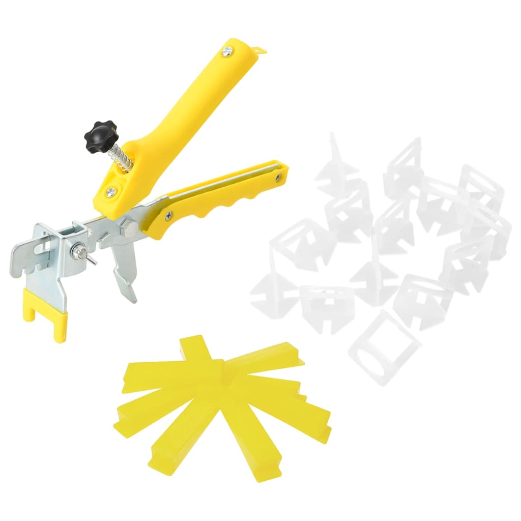 Système vidaxl nivelling pour tuiles 500 Wiggen 2500 Pinces 3 mm