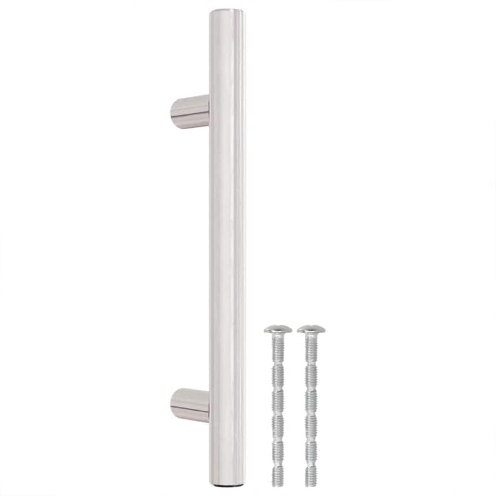 Vidaxl gère 10 st 96 mm en acier inoxydable en argent coloré