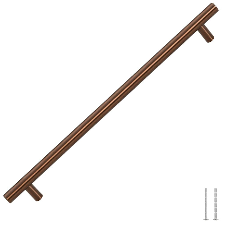 VidaXL poignées 5 pcs 320 mm acier inoxydable couleur bronze