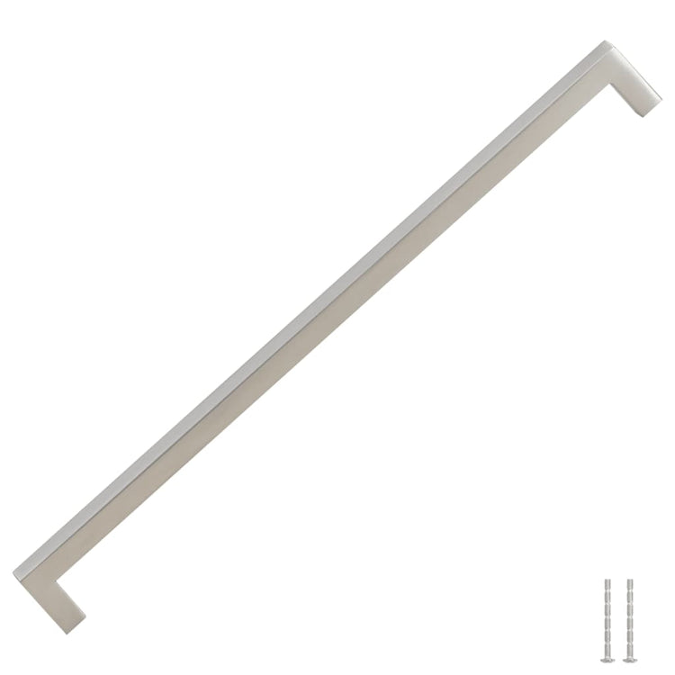VidaXL poignées 5 pcs 320 mm acier inoxydable couleur argent