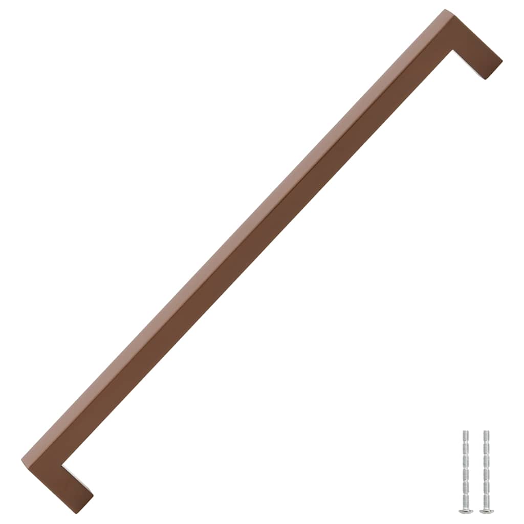 VidaXL poignées 5 pcs 320 mm acier inoxydable couleur bronze