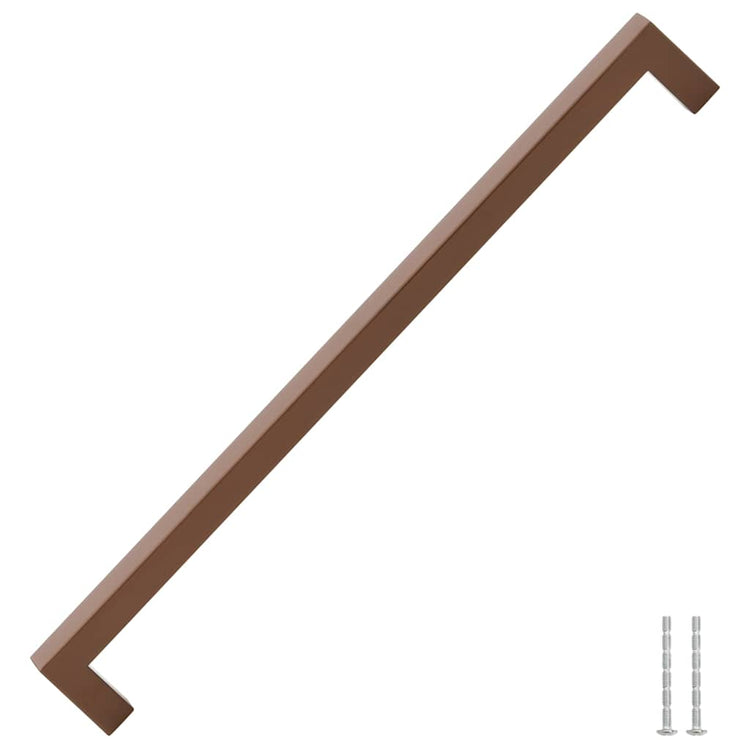 VidaXL poignées 5 pcs 320 mm acier inoxydable couleur bronze