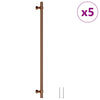 VidaXL poignées 5 pcs 320 mm acier inoxydable couleur bronze