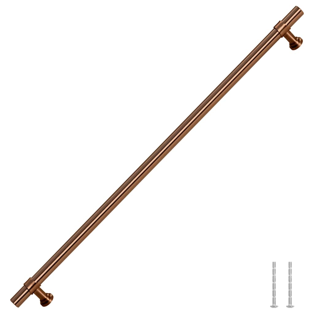 VidaXL poignées 5 pcs 320 mm acier inoxydable couleur bronze