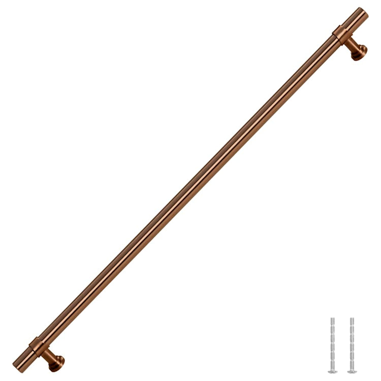 VidaXL poignées 5 pcs 320 mm acier inoxydable couleur bronze