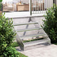 Vidaxl Step Step Grid 90x24x7 cm Acier galvanisé
