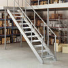 Vidaxl Step Step Grid 60x24x7 cm Acier galvanisé