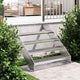 Vidaxl Step Step Grid 90x24x7 cm Acier galvanisé