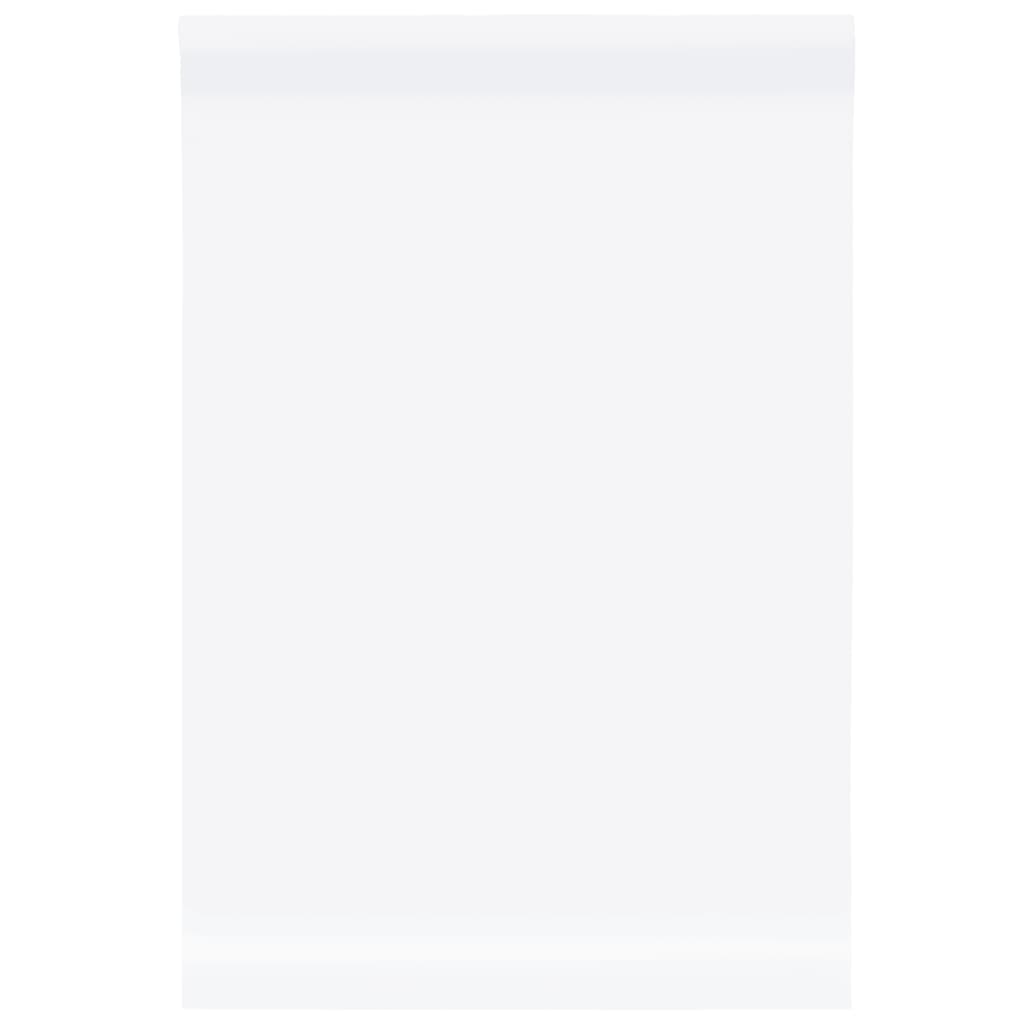 VidaXL films pour meubles autocollants 90x500 cm PVC blanc mat