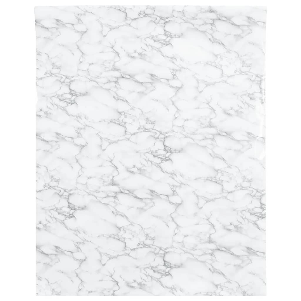 Vidaxx films pour meubles autocollants 90x500 cm PVC marbre blanc