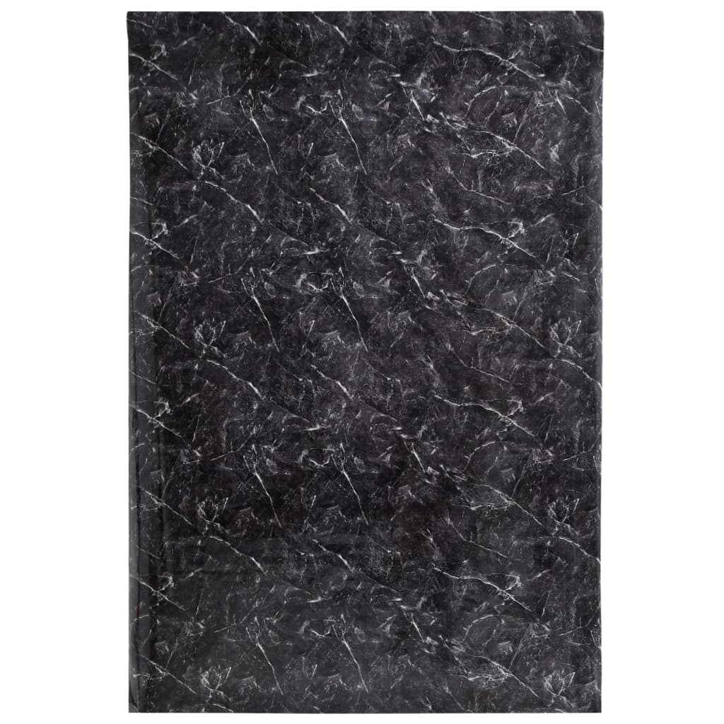 Vidaxx films pour meubles autocollants 90x500 cm PVC marbre noir