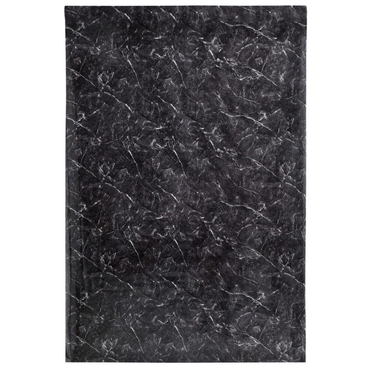 Vidaxx films pour meubles autocollants 90x500 cm PVC marbre noir