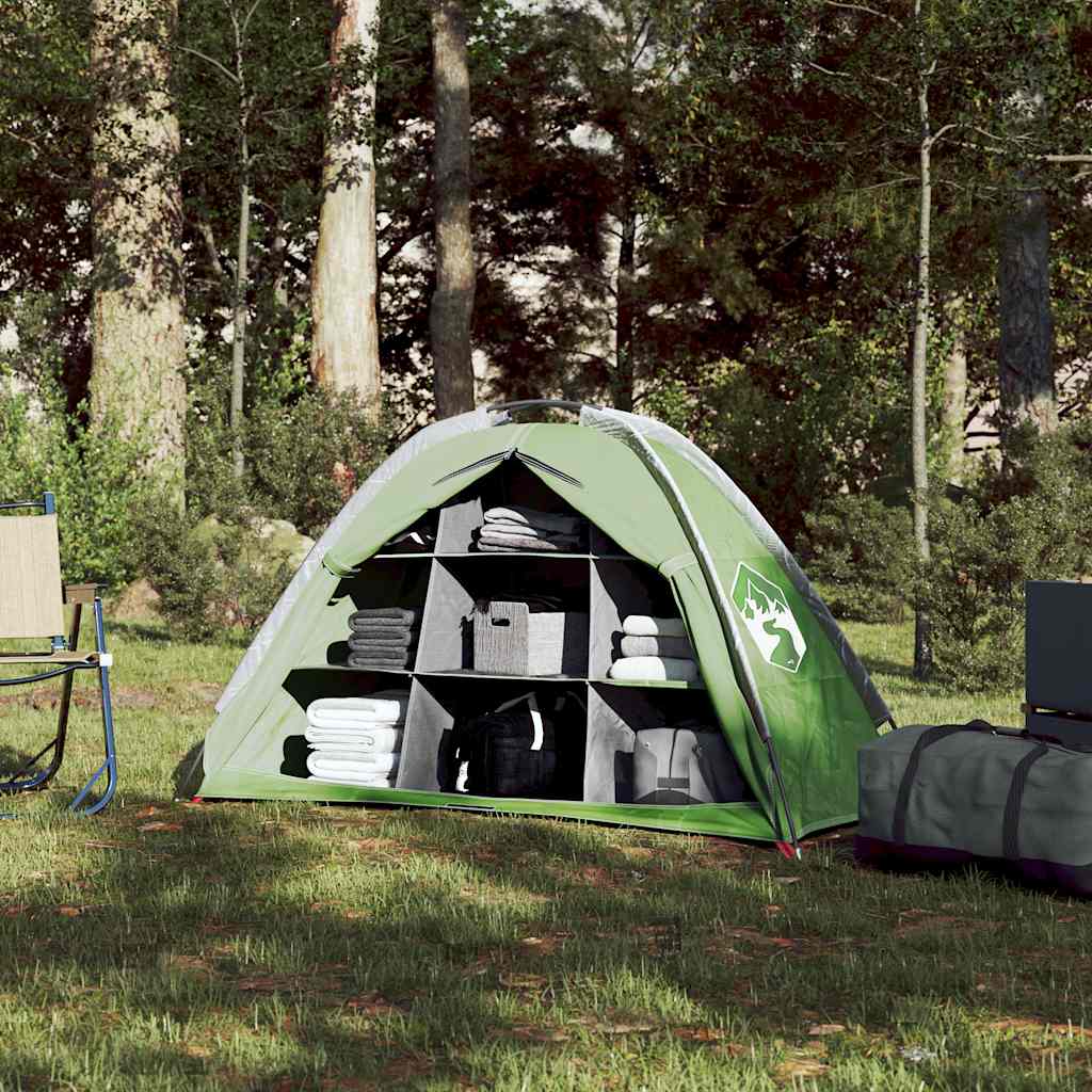 Vidaxx tente de rangement 9 compartiments imperméable vert