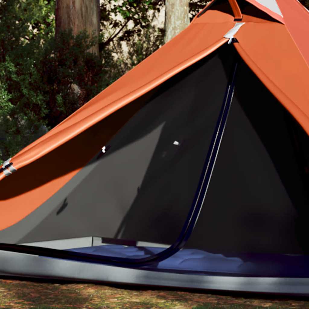 Vidaxl Tipitent 1 personne imperméable orange