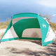 Vidaxl Beach Tent 274x178x170 148 cm 185T Polyester Sea Green