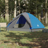 Vidaxl dome tente 6 personnes imperméables bleu