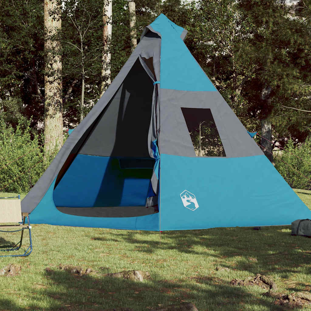 Vidaxl Bleu imperméable à 7 personnes tipitent à 7