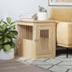 Vidaxxl cage pour chien 45x62x59 cm bois d'ingénierie couleur chêne sonoma