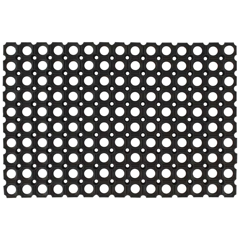 Vidaxx paillasson rectangulaire 60x80 cm caoutchouc
