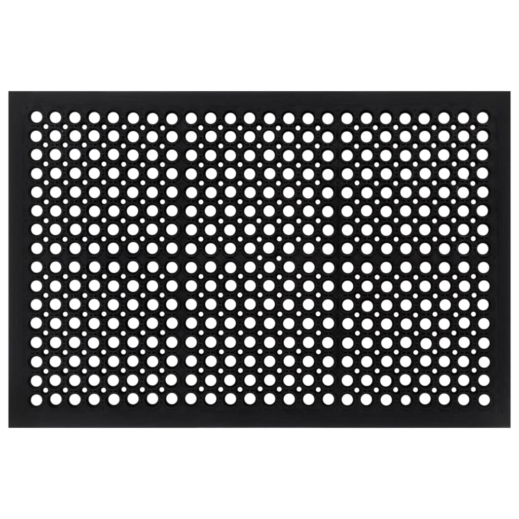 Caoutchouc rectangulaire de 60x90 cm de pailtre 60x90 cm