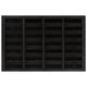 Vidaxl DOORMAT rectangulaire 40x60 cm Caoutchouc et fibre de noix de coco