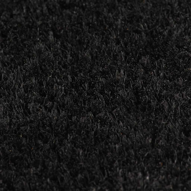 Vidaxl DOORMAT 40x60 cm Fibre de noix de coco tufted Black