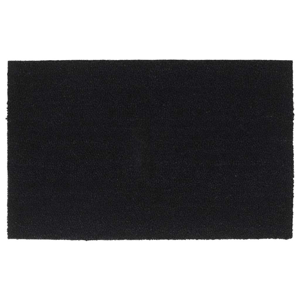Vidaxl DOORMAT 50x80 cm Fibre de noix de coco tufted Black