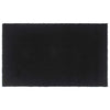 Vidaxl DOORMAT 90X150 cm Fibre de noix de coco tufted Black