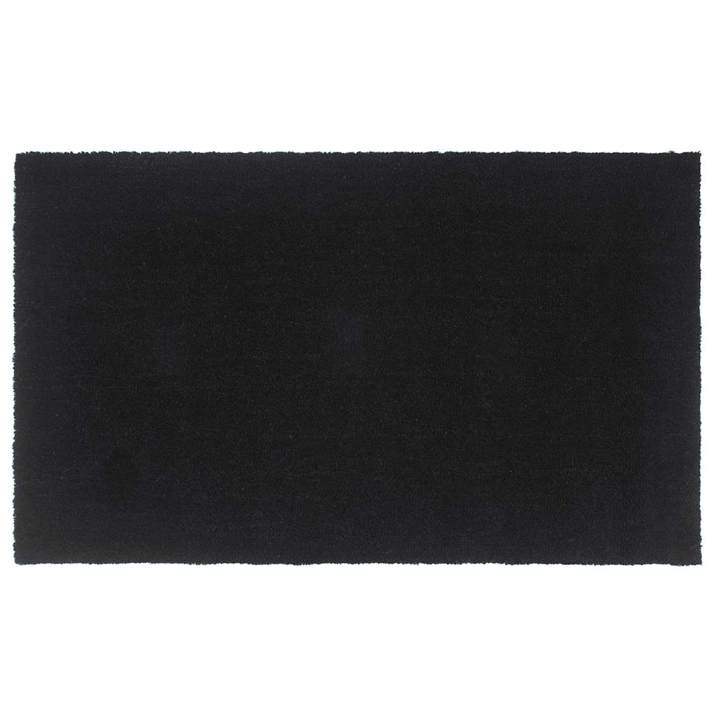 Vidaxl DOORMAT 90X150 cm Fibre de noix de coco tufted Black
