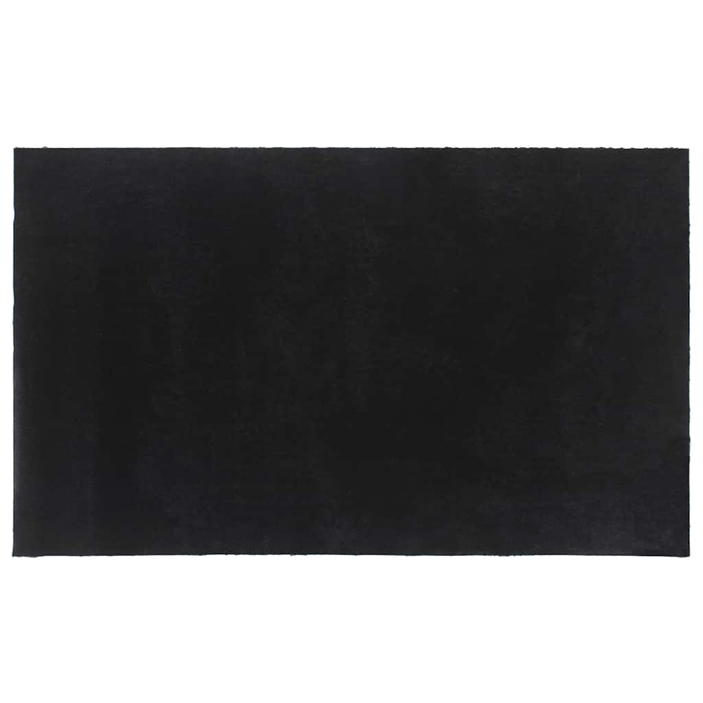 Vidaxl DOORMAT 90X150 cm Fibre de noix de coco tufted Black