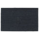Vidaxx paillasson 50x80 cm tufté fibre de coco gris foncé