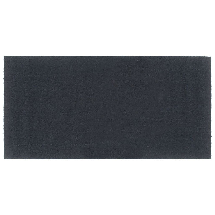 Vidaxl DOORMAT 100x200 cm coco tuft fibre gris foncé