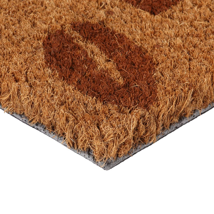 Vidaxx paillasson 40x60 cm tufté fibre de coco naturel