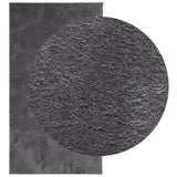 Tapis vidaxl Huarte Low-Pole Soft Soft Lavable 60x110 cm anthracite - afbeelding 3