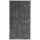 Tapis vidaxl Huarte Low -pole Soft Soft lavable 80x150 cm anthracite - afbeelding 2