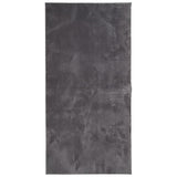 Tapis vidaxl Huarte Low -Pile Soft Soft Lavable 100x200 cm anthracite - afbeelding 2