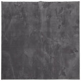 Tapis vidaxl Huarte Low-Pole Soft Soft Lavable 200x200 cm anthracite - afbeelding 2