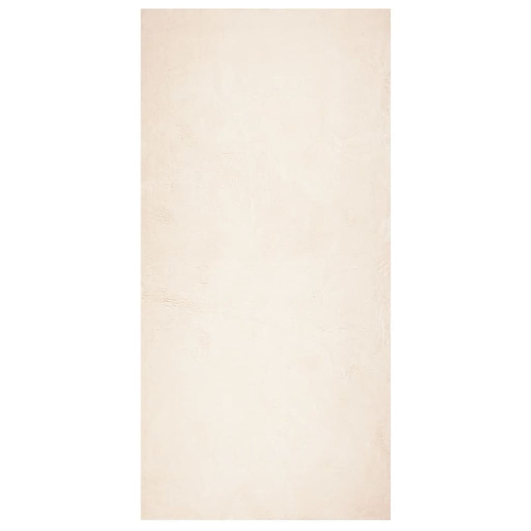 Tapis vidaxl Huarte Low-Pole Soft Soft Lavable 100x200 cm beige