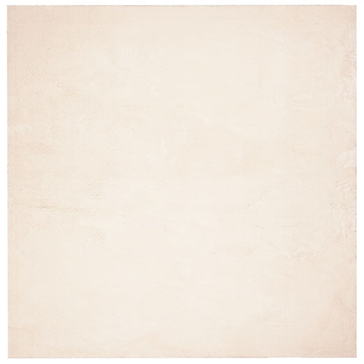 Tapis vidaxl Huarte Low -pole Soft Soft Lavable 160x160 cm beige