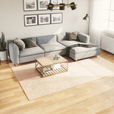 Tapis vidaxl Huarte Low-Pole Soft Soft Washable 200x280 cm beige - afbeelding 1