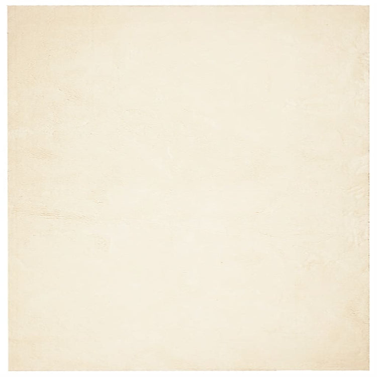 Tapis Vidaxl Huarte Low-Pole Soft Soft Washable 120x120 CM CRAME