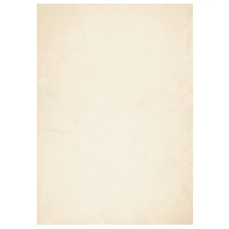 Tapis Vidaxl Huarte Low-Pole Soft Soft Lavable 160x230 CM CRAME