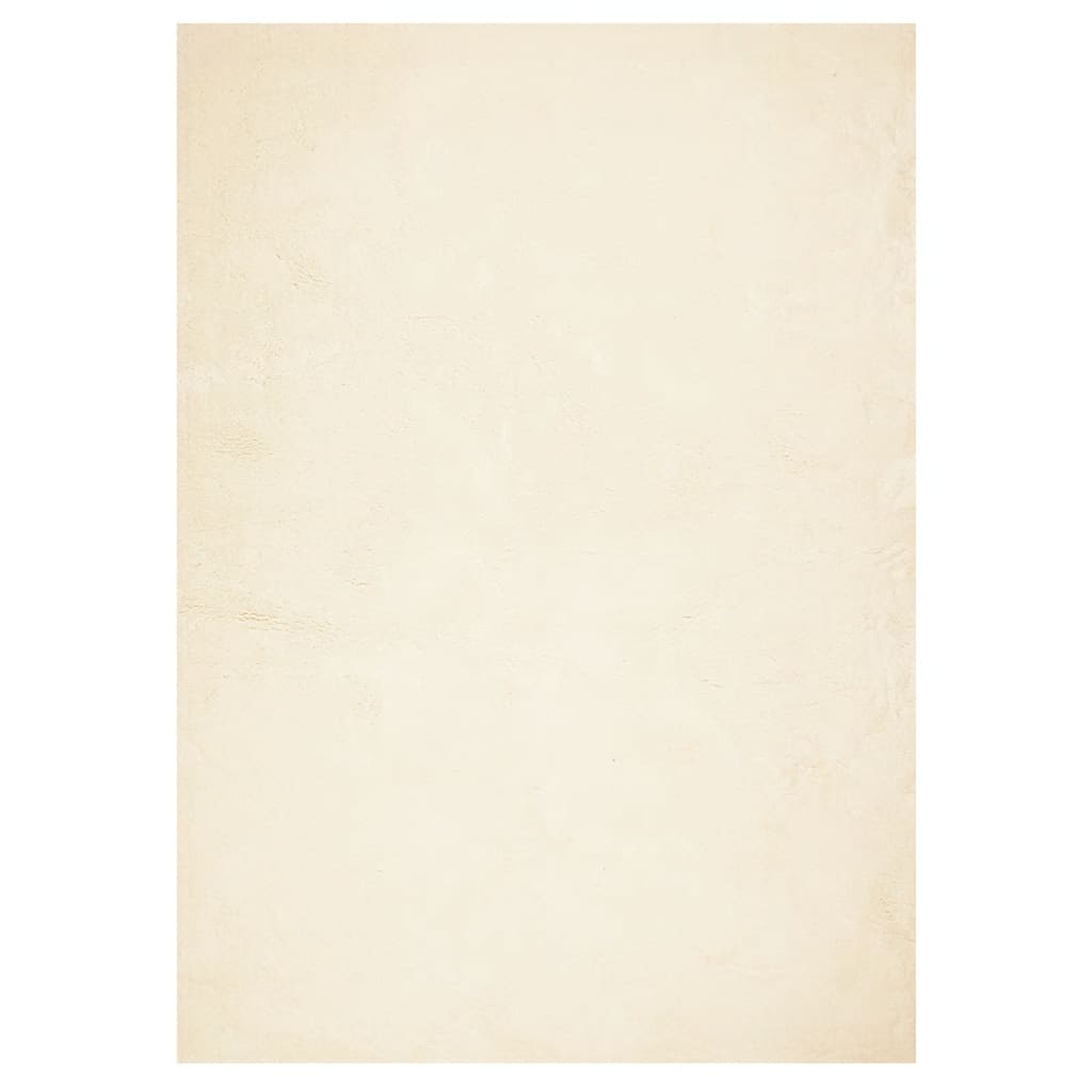 Tapis Vidaxl Huarte Low-Pole Soft Soft Lavable 240x340 cm CRAME