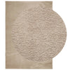 Tapis Vidaxl Huarte Low-Pole Soft Soft Wasable 140x200cm Sable -Colored